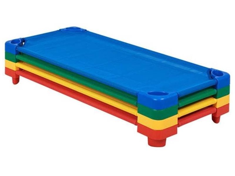 Stackable Toddler Cot - Space-Saving Bed for Daycare &amp; Nursery