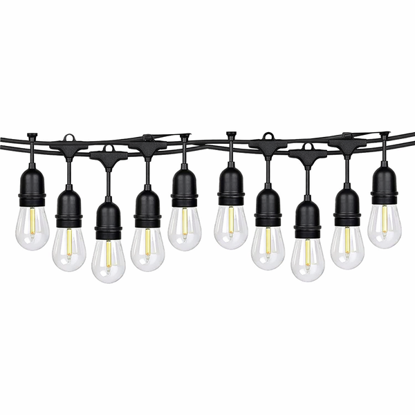 Outdoor String Lights - 5m, Warm White, Waterproof