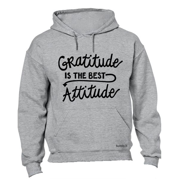 Gratitude - Ladies - Hoodie - Black