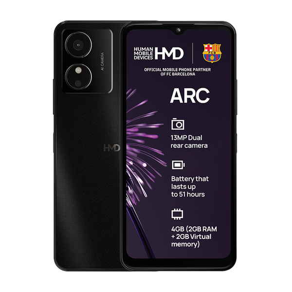HMD Arc 4G Dual Sim 64GB - Black