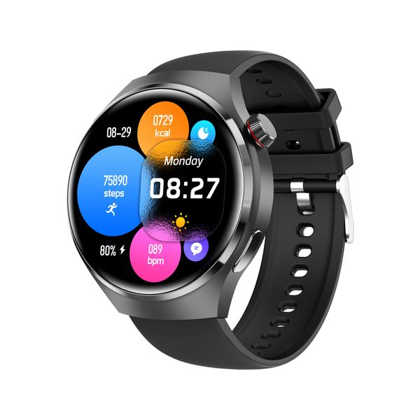 GT4 PRO GPS Heart Rate Bluetooth Talk NFC IP68 Waterproof Smartwatch