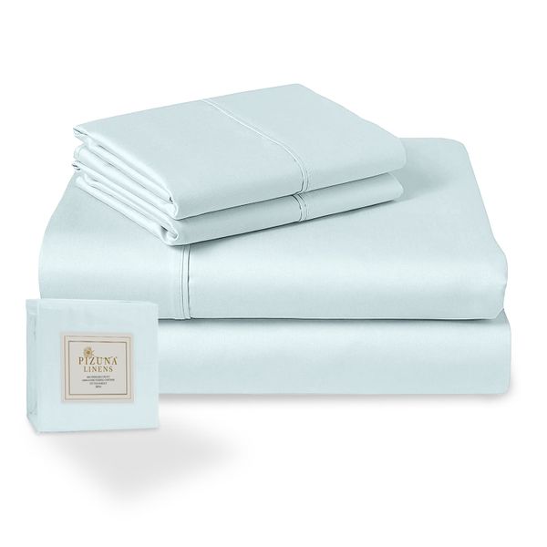 Pizuna Cotton Bed Sheets - 4 Piece 400 TC Bedding Set