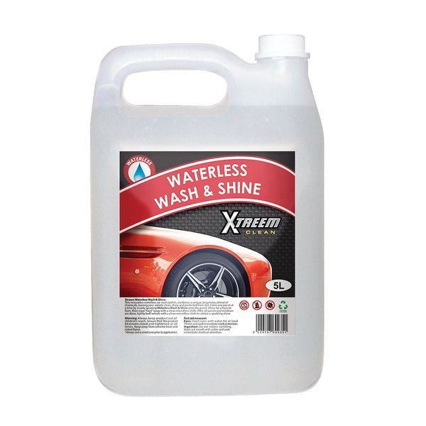 Xtreem Waterless Wash and Shine Car Shampoo - 5L