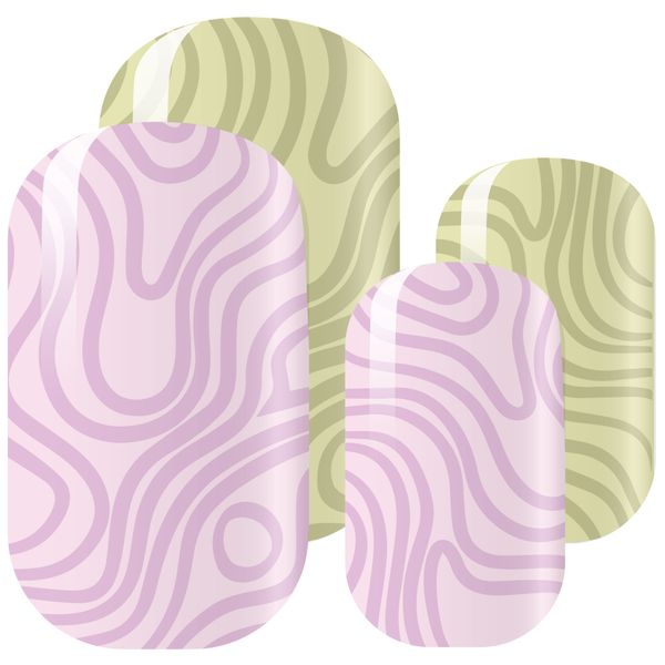 Avoa - Nail Wrap - Swirl, Girl!