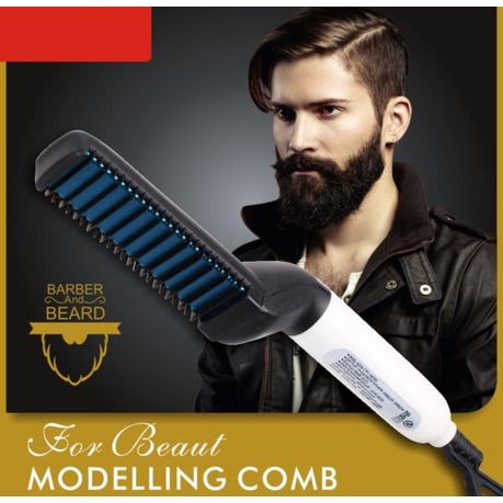 Mens Beard Modelling Comb Luxury Simpsons Bag