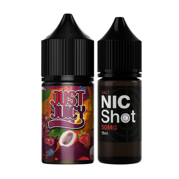 Mango Litchi Grape and Berries 25mg 30ml Longfill Kit