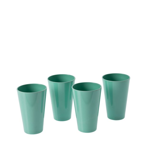 George &amp; Mason - Quinn Bamboo Fibre Tumbler 4pk Teal