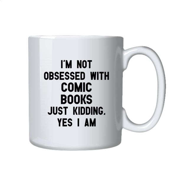 Comic Books Coffee Mug - Best Comic Books Gift For Birthday Christmas