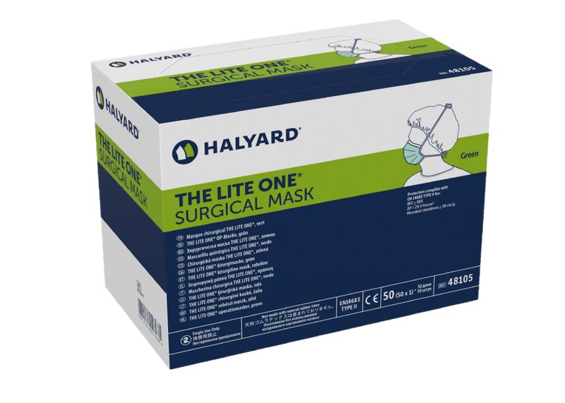 Halyard The Lite One* Surgical Mask 50pcs (48100)