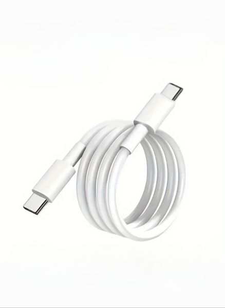 2 Meter USB Type-C To USB Type-C Fast Charging Data Cable - Black