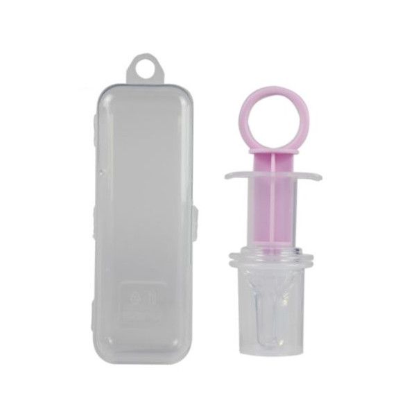 Olive Tree - Baby Medicine / Juice Feeder With Measuring Cap - Pink