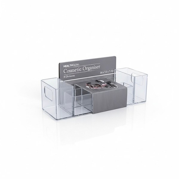 Transparent Cosmetic Storage Organizer