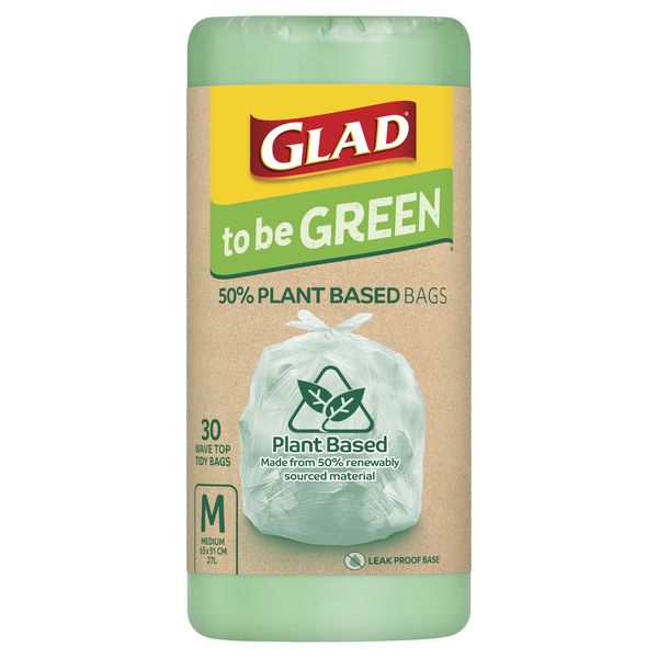 Glad to be Green Plant Based Trash Bags