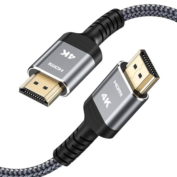5m HDMI 2.0 Cable 4K@60Hz 18Gbps HDR Braided High Speed HDMI Cord