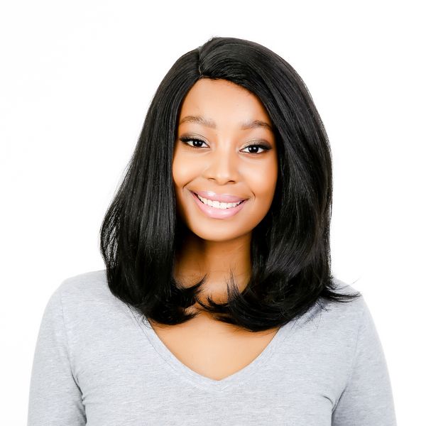 Magic Synthetic Hand-Tied Parting Lace Wig Lace U-P Amanda