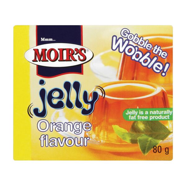 Moirs Jelly Orange - 6 x 80g