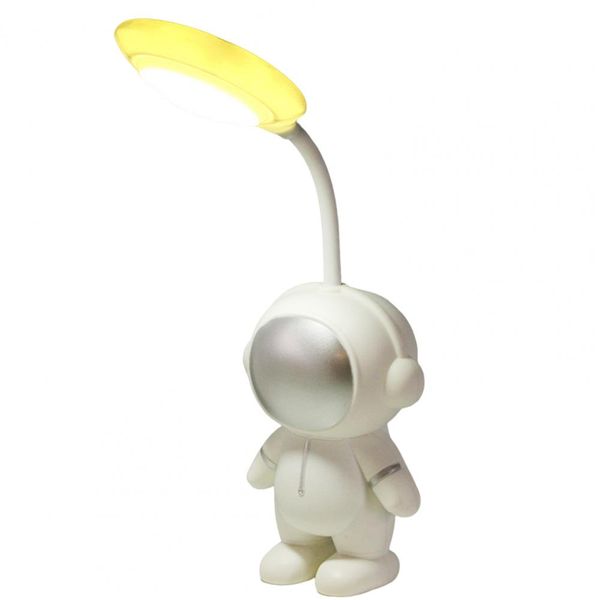 LED Astronaught Desk Lamp Portable USB Rechargeable Kid Novelty Gift Star W