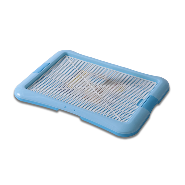 Topika Dog Pee Pad Holder Tray Puppy Pad Holder with Mesh &amp; Lock Frame Pink