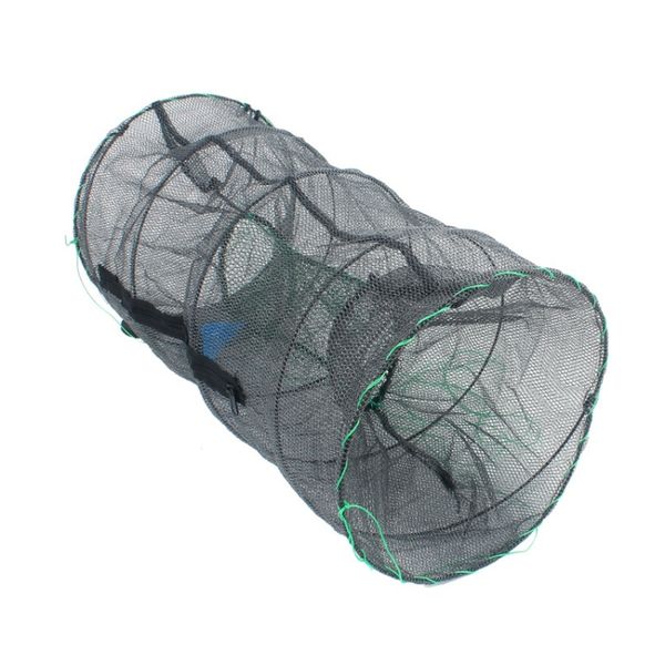 Folding Round Spring Fish Net Cage - Special Mesh Large