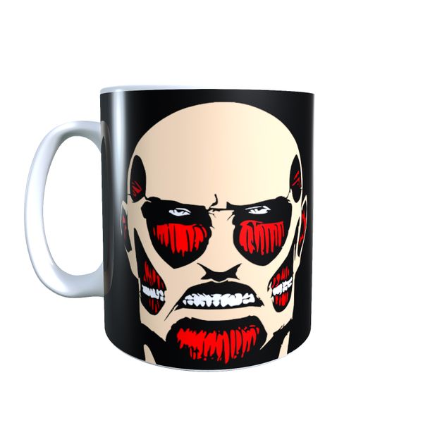 Colosal Titan Black - Attack on Titan Coffee Mug