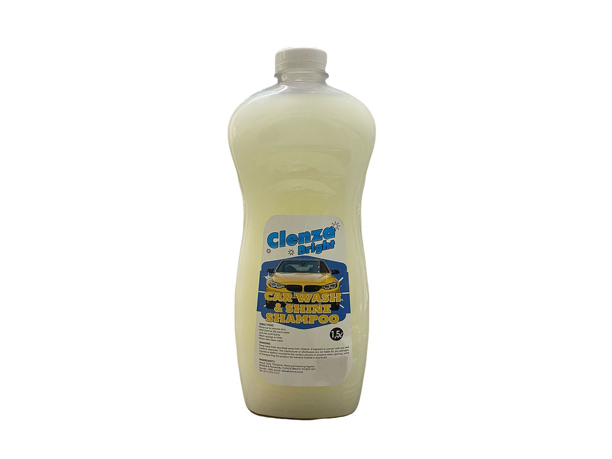 Clenza Bright Car Wash & Shine 1.5 lt Shop Today. Get it Tomorrow!
