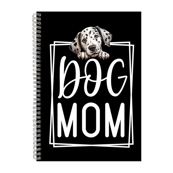 Dalmatian Breed A4 Blank Notebook for Dog Lovers Funny Graphic Present 007