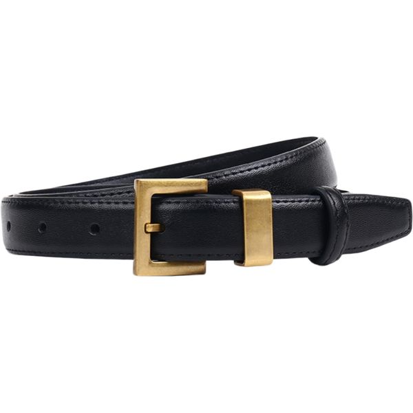 Fashionable And Simple - Women's Black Belt-Length 110CM