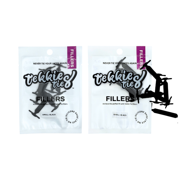 Tekkie Ties Small Black Fillers