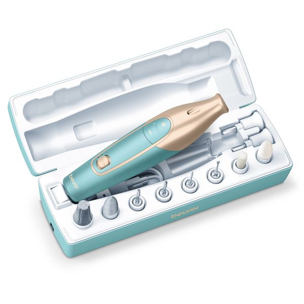 Beurer Rechargeable Manicure/Pedicure Set with Charging/Storage Case MP 84