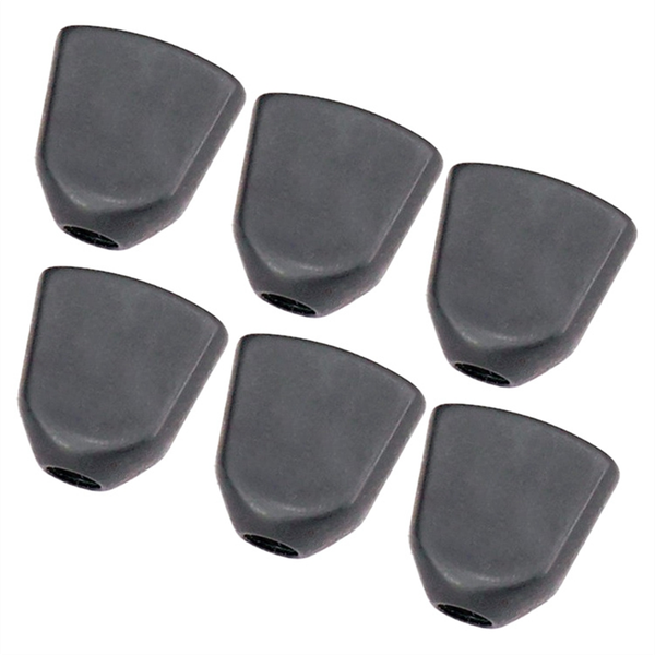 6Pcs Tuning Peg Caps Polished Tuner Key With Screws Washer Parts A