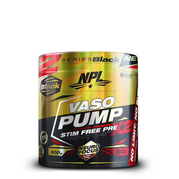 NPL Vaso Pump 300g, Black Cherry