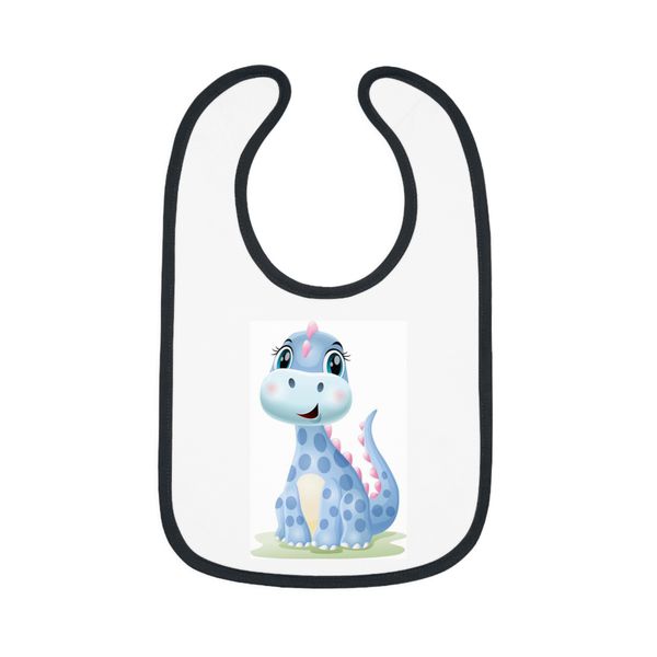 Blue Dino Bib image