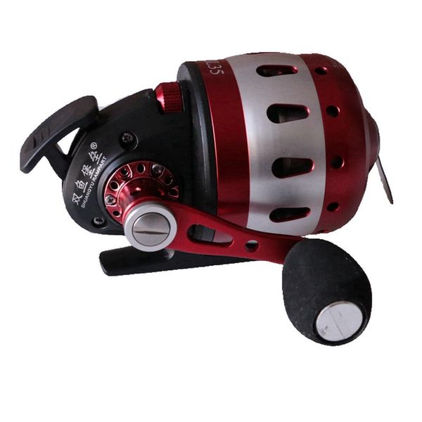 Shuangyu Rampart Bl35 Fishing Reel 6+1Bb 3.6 1 Gear Metal 55M Red