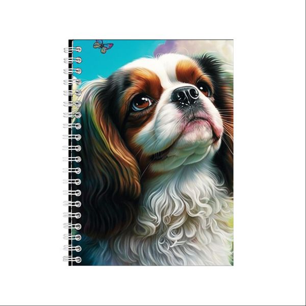 Cavalier King Charles Soft Art Notebook Dog Gift Idea Notepad Pad 109