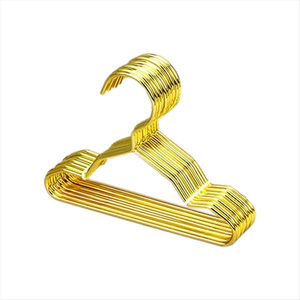 15Cm Pet Apparel Hangers Small Metal Clothes Hanger For Dog Cat