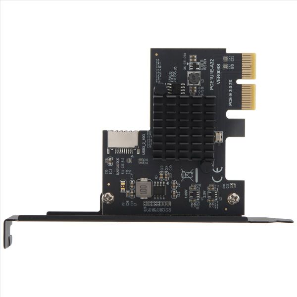 Pci-E 2X To Usb3 1 A-Key Gen2 Front Type-E Expansion Card