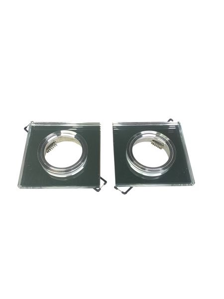 2-Pack LED Downlight Fittings - Recessed Ceiling Mount