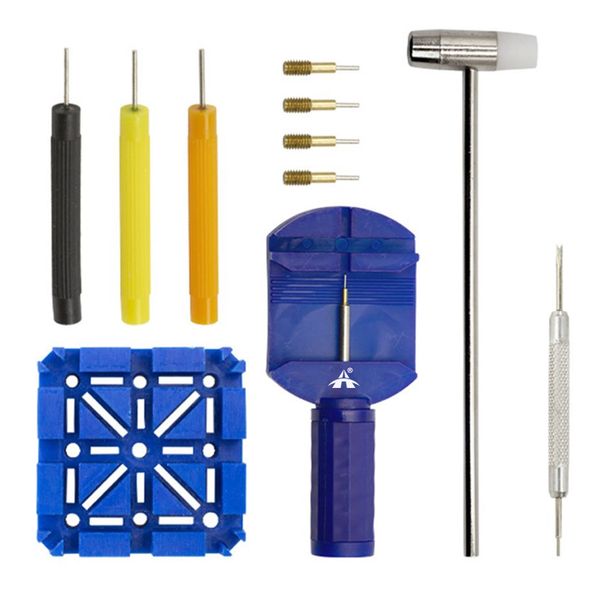 Professional 11Pieces/Set Watch Link Removal Tool Kit Watch Repair Tool Set