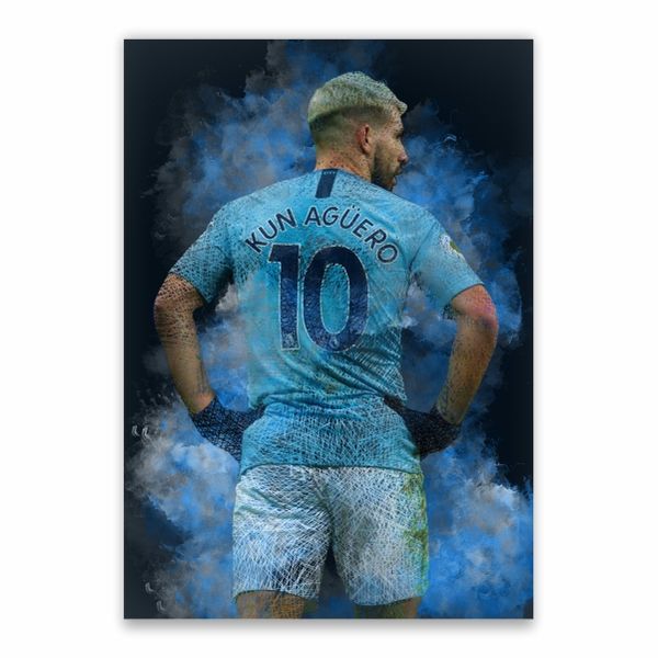 Kun Aguero Poster - A1