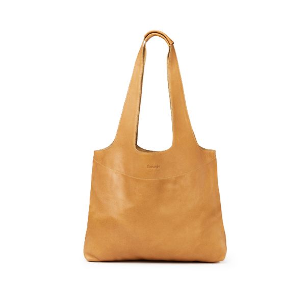 Rowdy - Oversized Tote - Genuine Full-Grain Leather Large Shoulder Bag