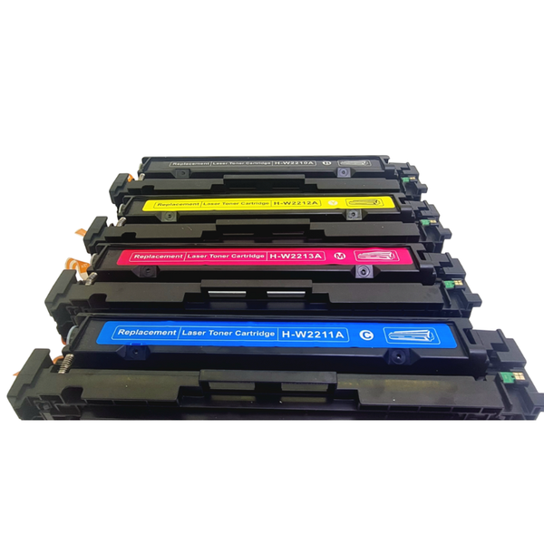 Toner HP (W2210/11/12/13A) BK/C/M/Y compatible with M255dw M283fdw Generic