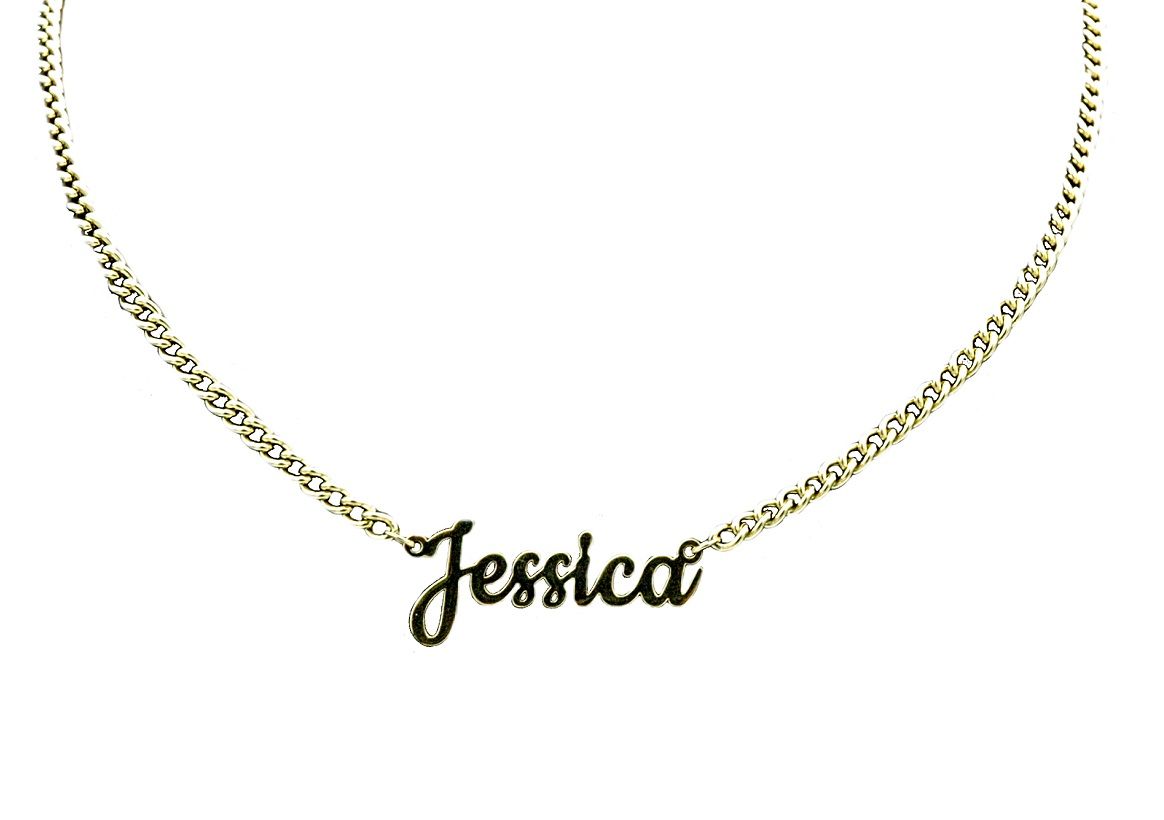 Cosmic Name Necklace Range - Jessica - Personalized Custom Necklace ...