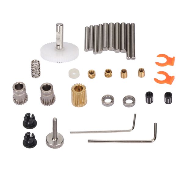 Double Pulley Extruder Kit Double Concave Gear Design Stable Feed forEnder3