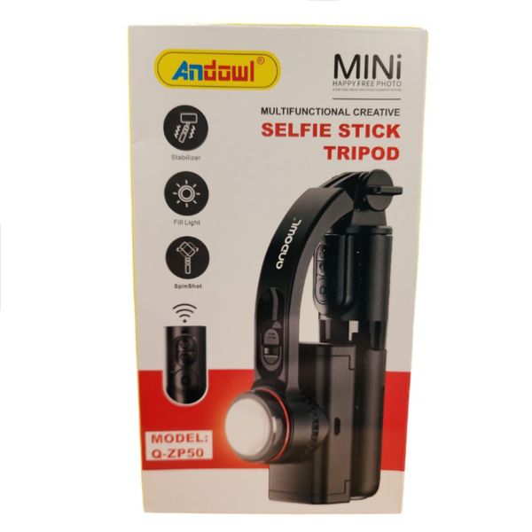 Andowl Q-ZP50 - Mini AI Gimbal Selfie Stick Tripod With Stabilizer