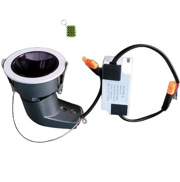 Aerbes AB-XD63 LED Downlight Recessed Ceiling Spotlight 7W + Key Chain