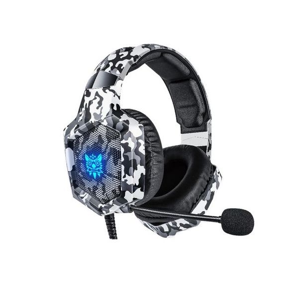 High-Fidelity Wired Gaming Headphone k8 Compatible With Laptop and pc