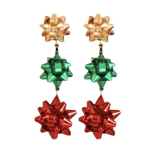 Christmas Pendant Drop Earrings