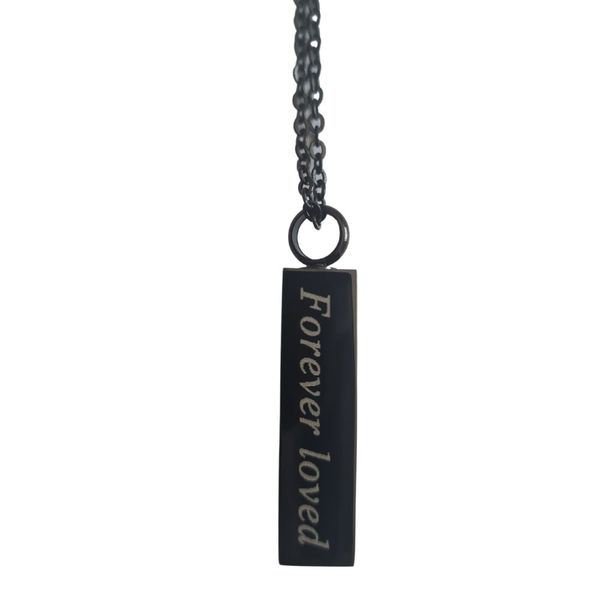 Memory Forever Loved Pendant and Chain - Stainless Steel Cremation Jewellery