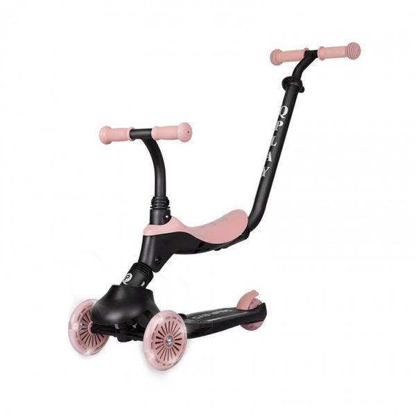 QPlay Sema Scooter with Seat - Pink