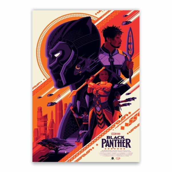 Black Panther Movie Poster - A1